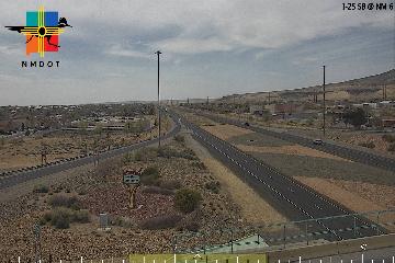 Traffic Cam I-25 SB @ NM 6