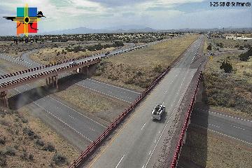 Traffic Cam I-25 SB @ St. Francis Dr.